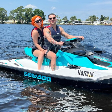Gigi Dolin with her romantic partner Zachary Wentz